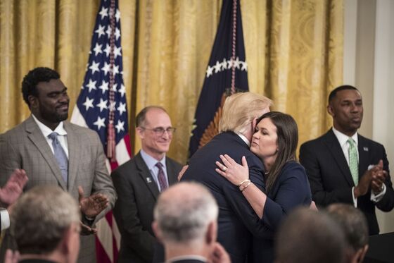 Sarah Sanders to Resign as White House Press Secretary, Trump Says