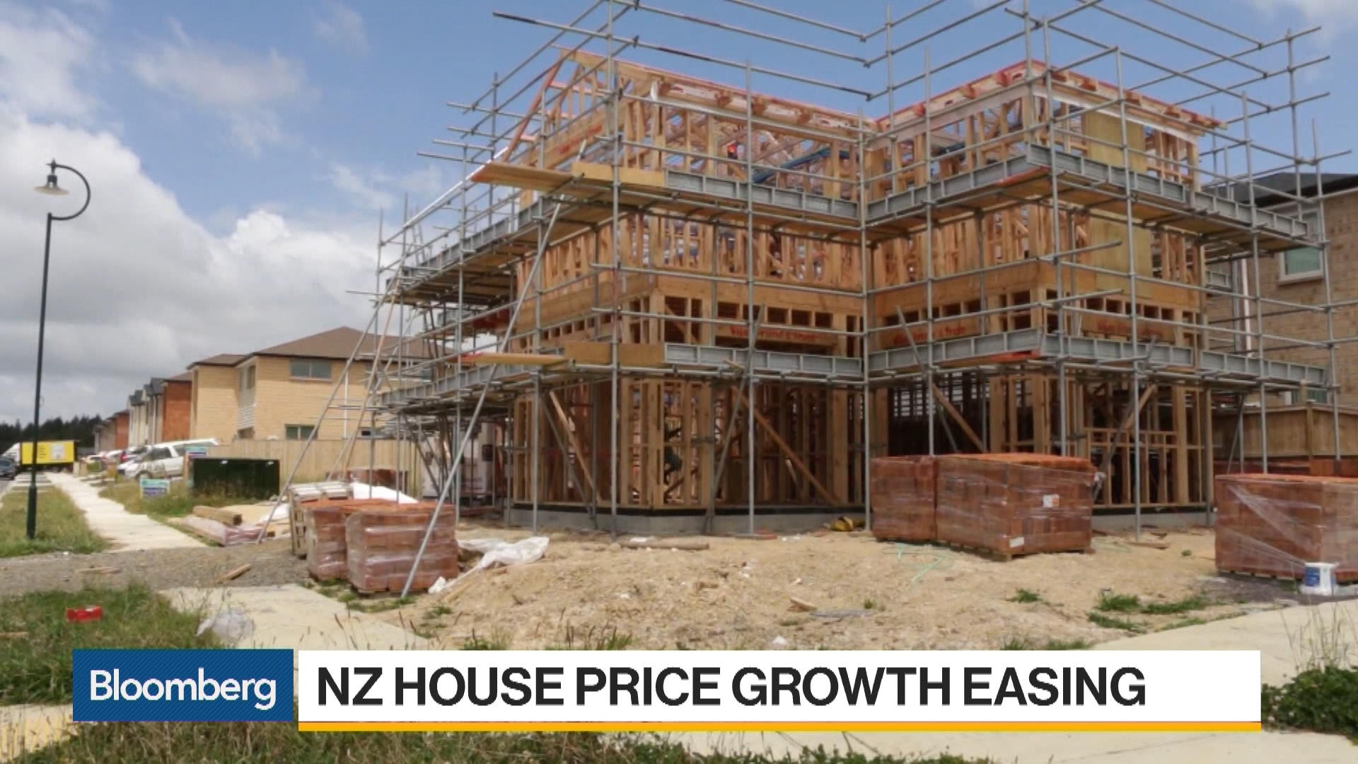 Watch New Zealand House Price Growth Slowing Bloomberg