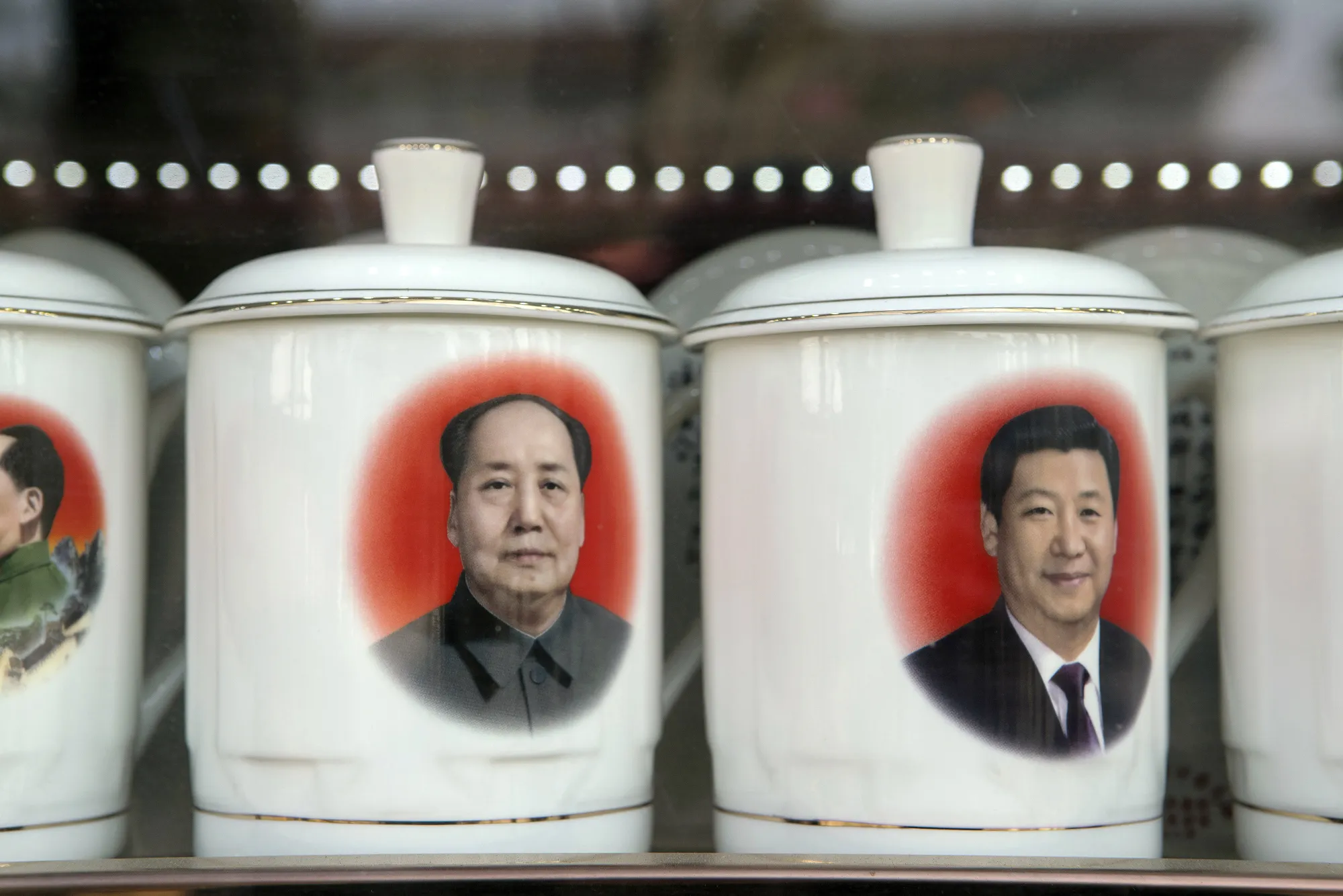 General Views of Tiananmen Square and People's Bank of China Headquarters as China Said to Hold Conclave