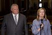 Doug Ford and Christine Elliott
