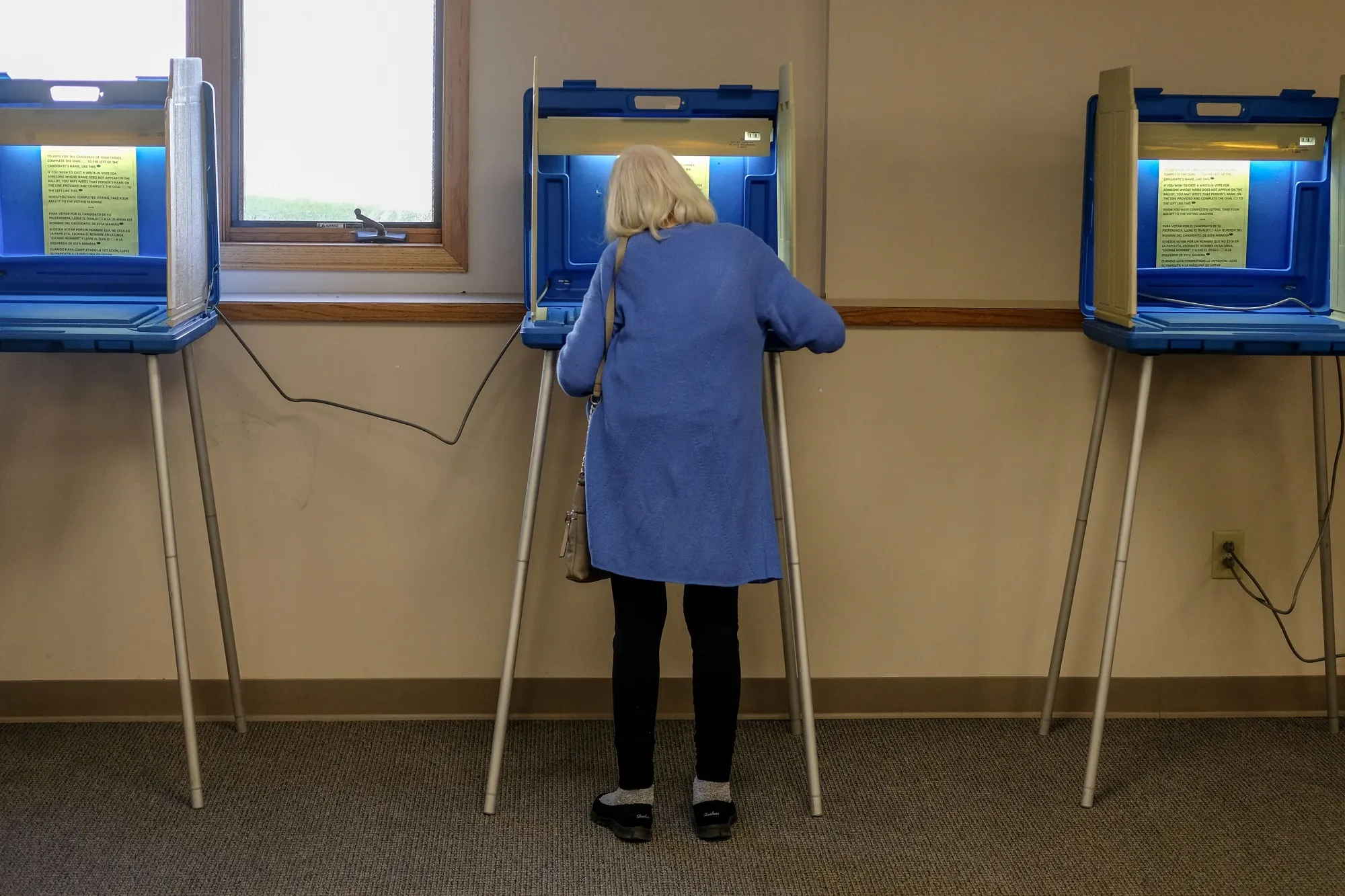 Wisconsin Residents Cast Ballots For 2020 U.S. Presidential Election