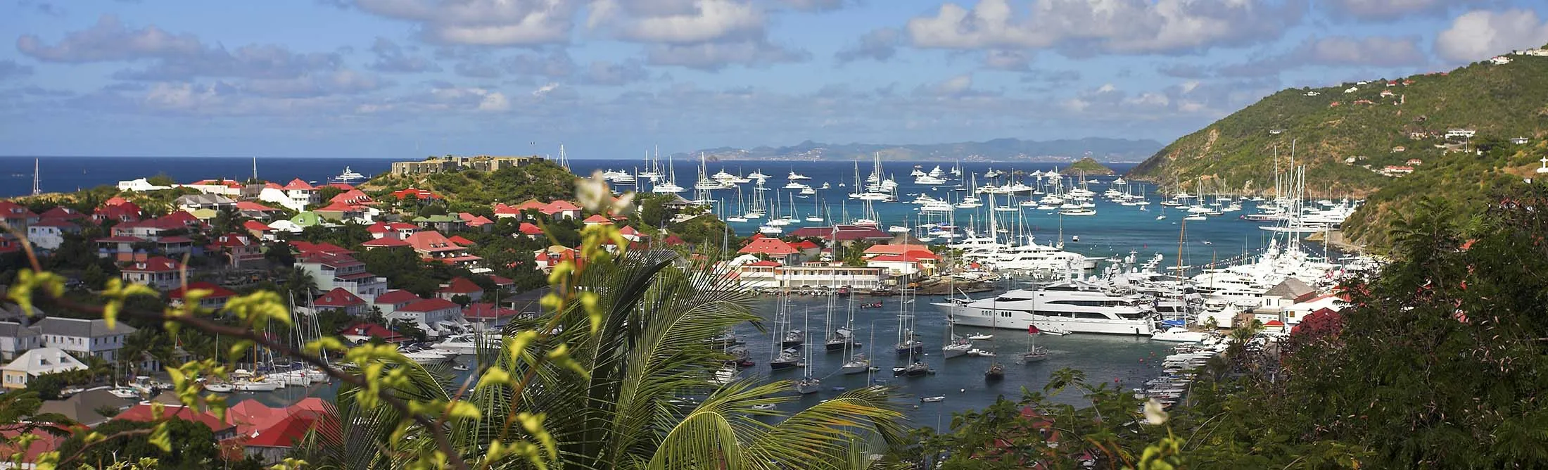 Gustavia Harbor.