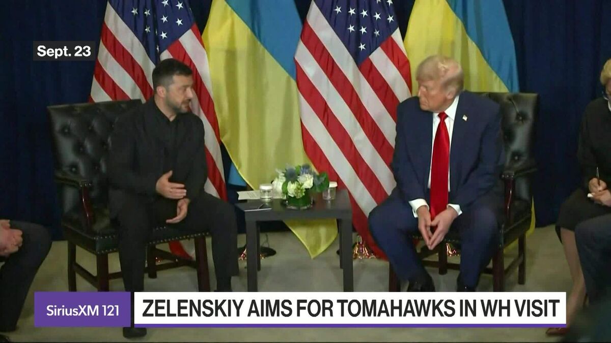 Zelenskiy Seeks Tomahawk Missiles at White House Visit