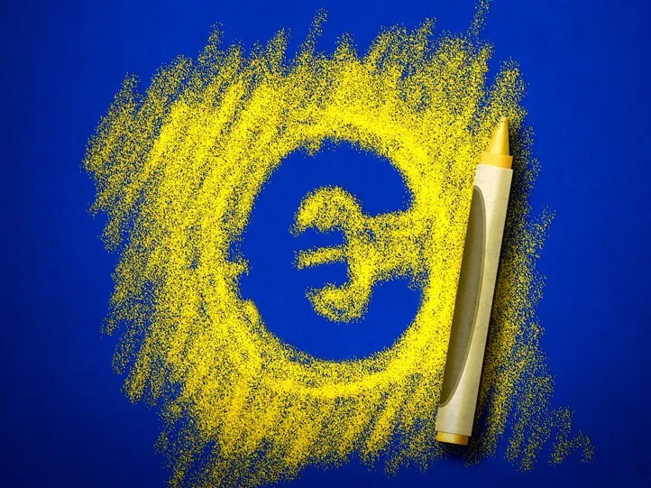 A rendering of the euro