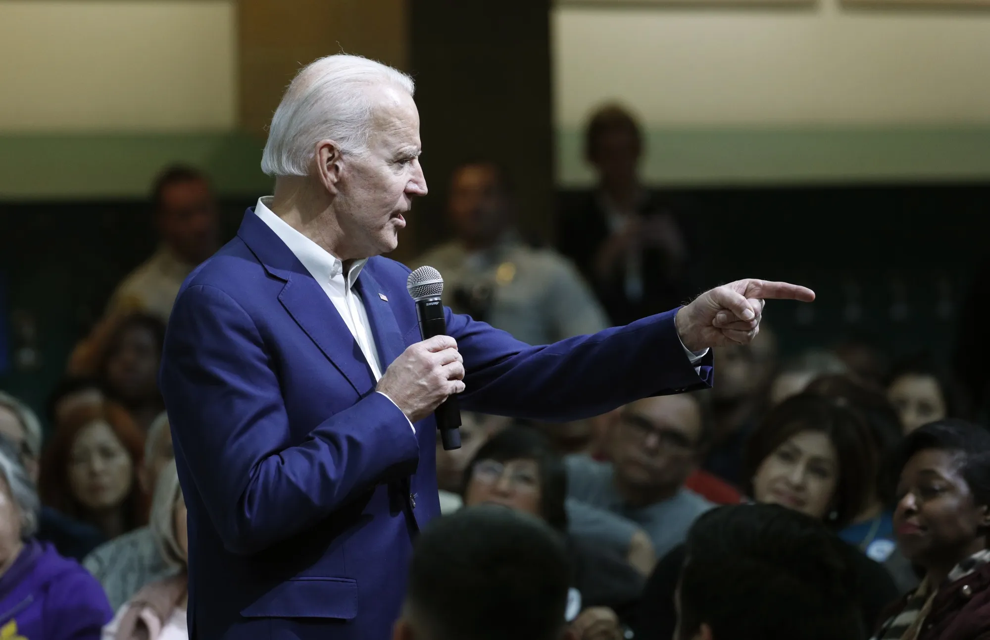 Joe Biden in Las Vegas on Jan. 11.