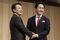 Line Corp. And Z Holdings Corp. News Conference As SoftBank Aims to Combine Yahoo Japan With Line Messenger