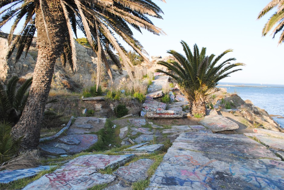 L.A.'s Sunken City, at the southernmost tip of San Pedro. 