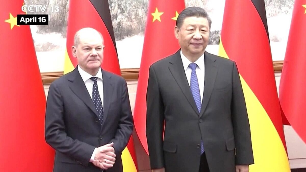 President Xi Rebuffs Pressure From Chancellor Scholz to Curb Chinese Manufacturing