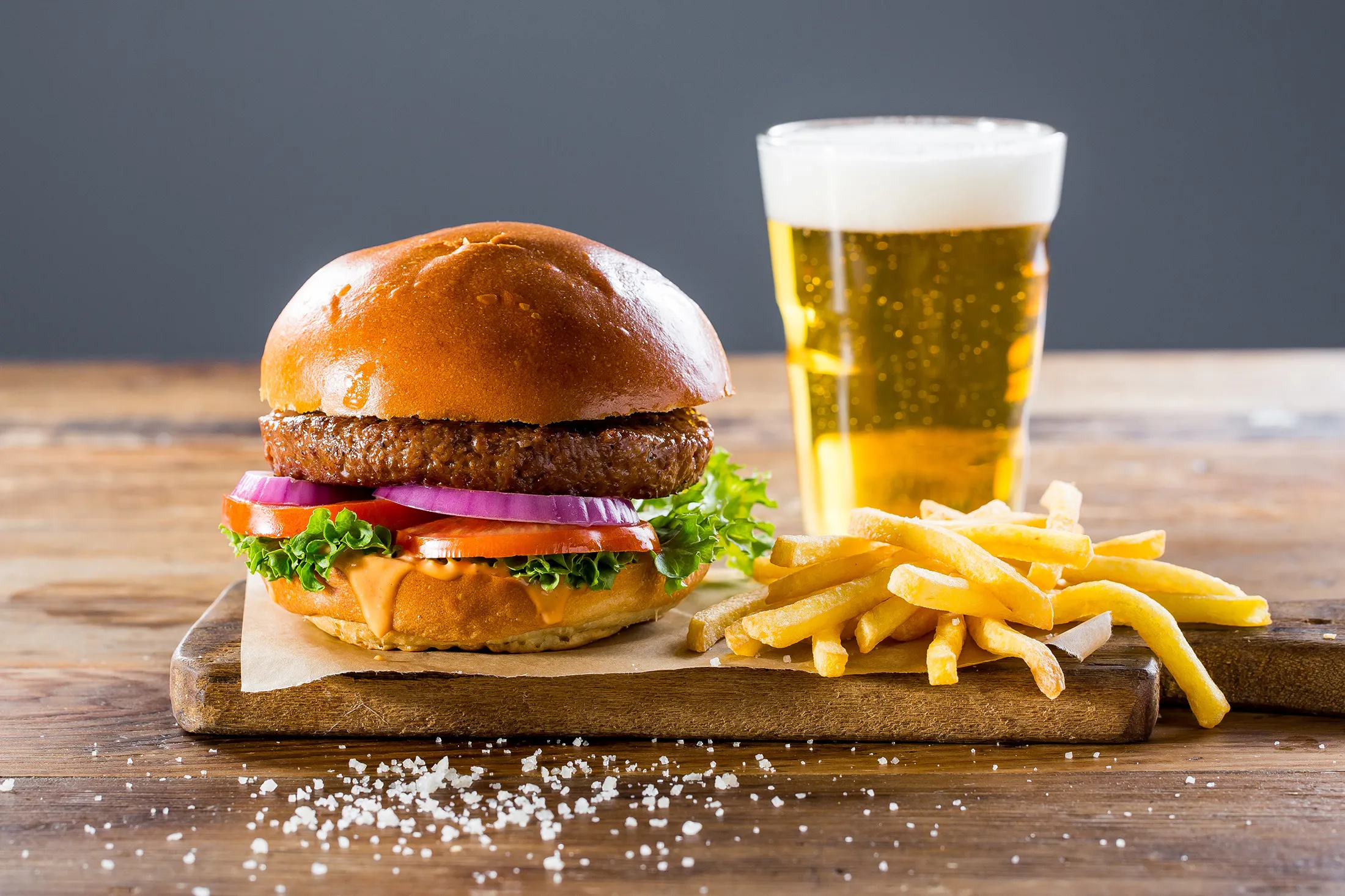 Future Meat breakfast sausage hamburger