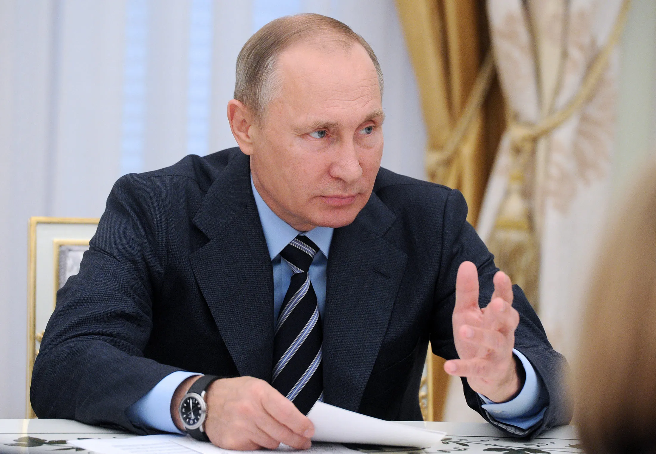 Russia's President Vladimir Putin.
