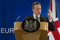European Leaders Summit Continues Following Late Night Talks On UK Membership Terms
