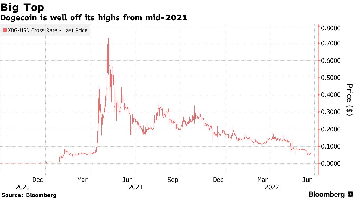 Elon Musk Says He Supports Dogecoin After People Encouraged Him To -  Bloomberg