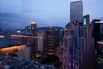 Financial District in Hong Kong