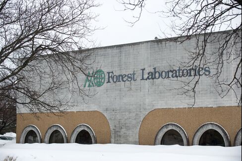 A Forest Laboratories Facility Stands in Hauppauge