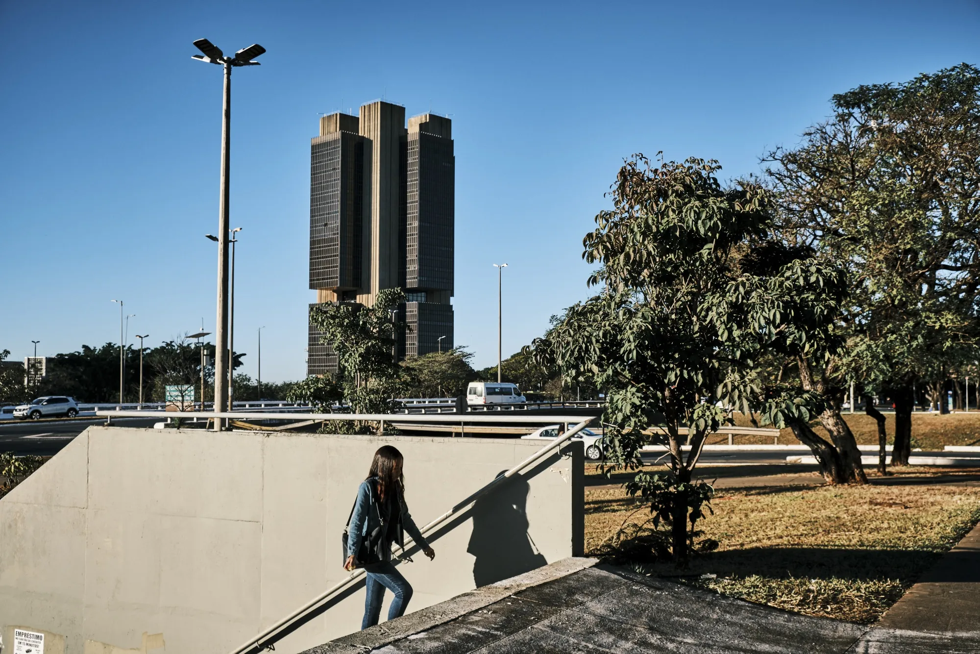 The Central Bank of Brazil headquarters in Brasilia.