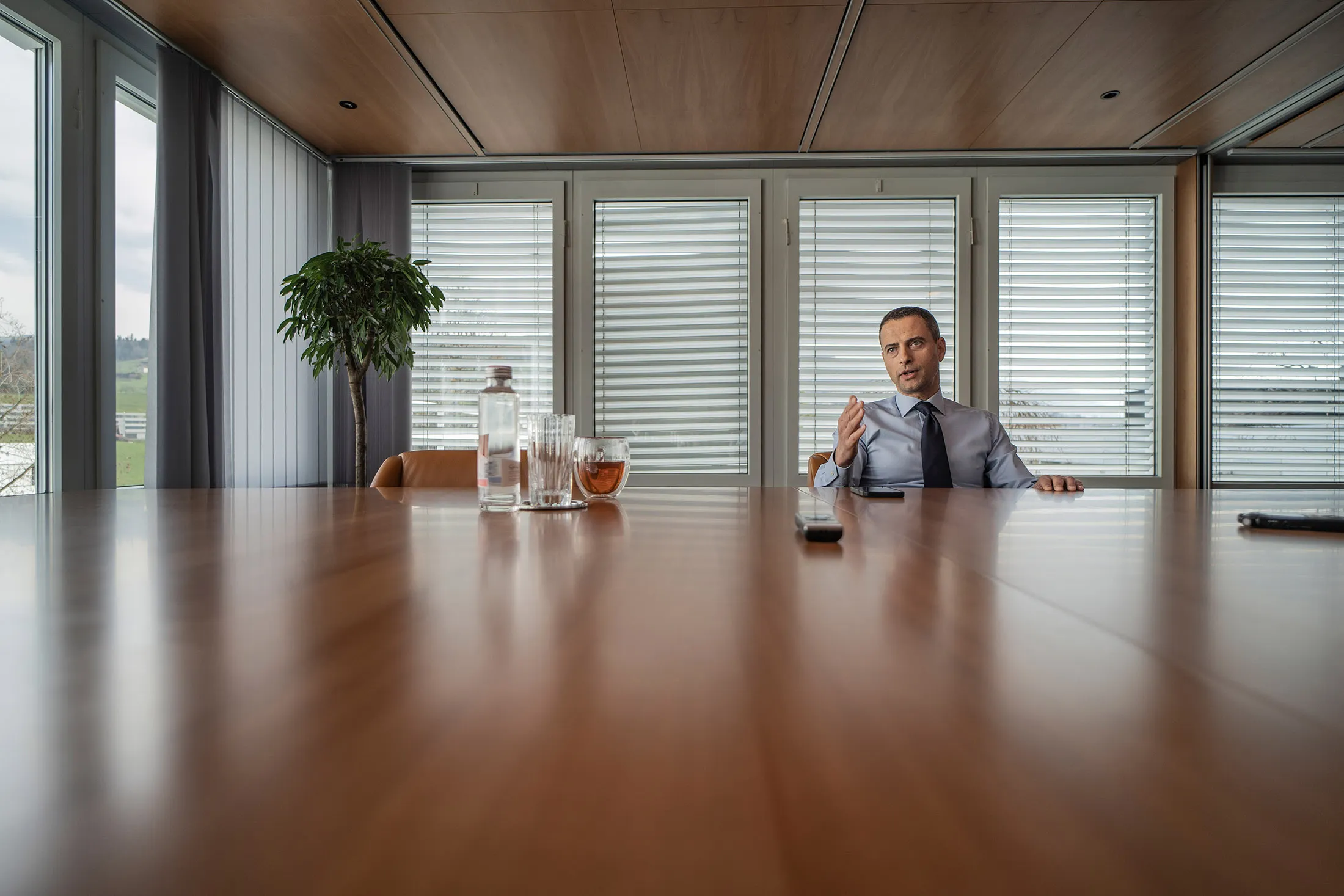 Nagle at Glencore’s&nbsp;headquarters in Switzerland.