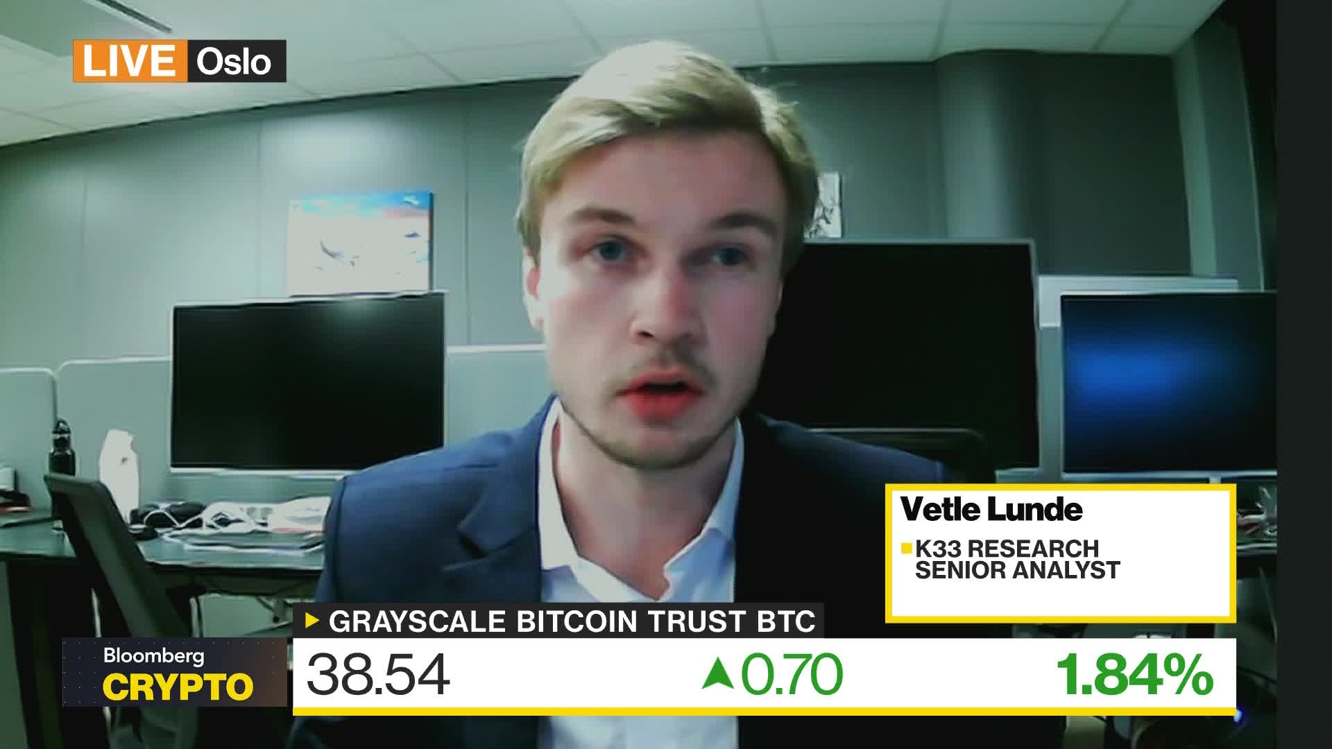 Watch K33 Research Senior Analyst on Solana, Ethereum Watch K33 Research Senior Analyst on Solana, Ethereum