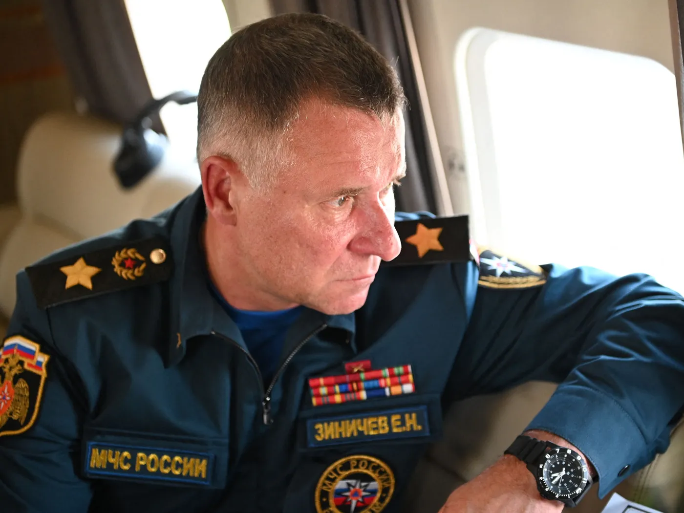Yevgeny Zinichev in August. 