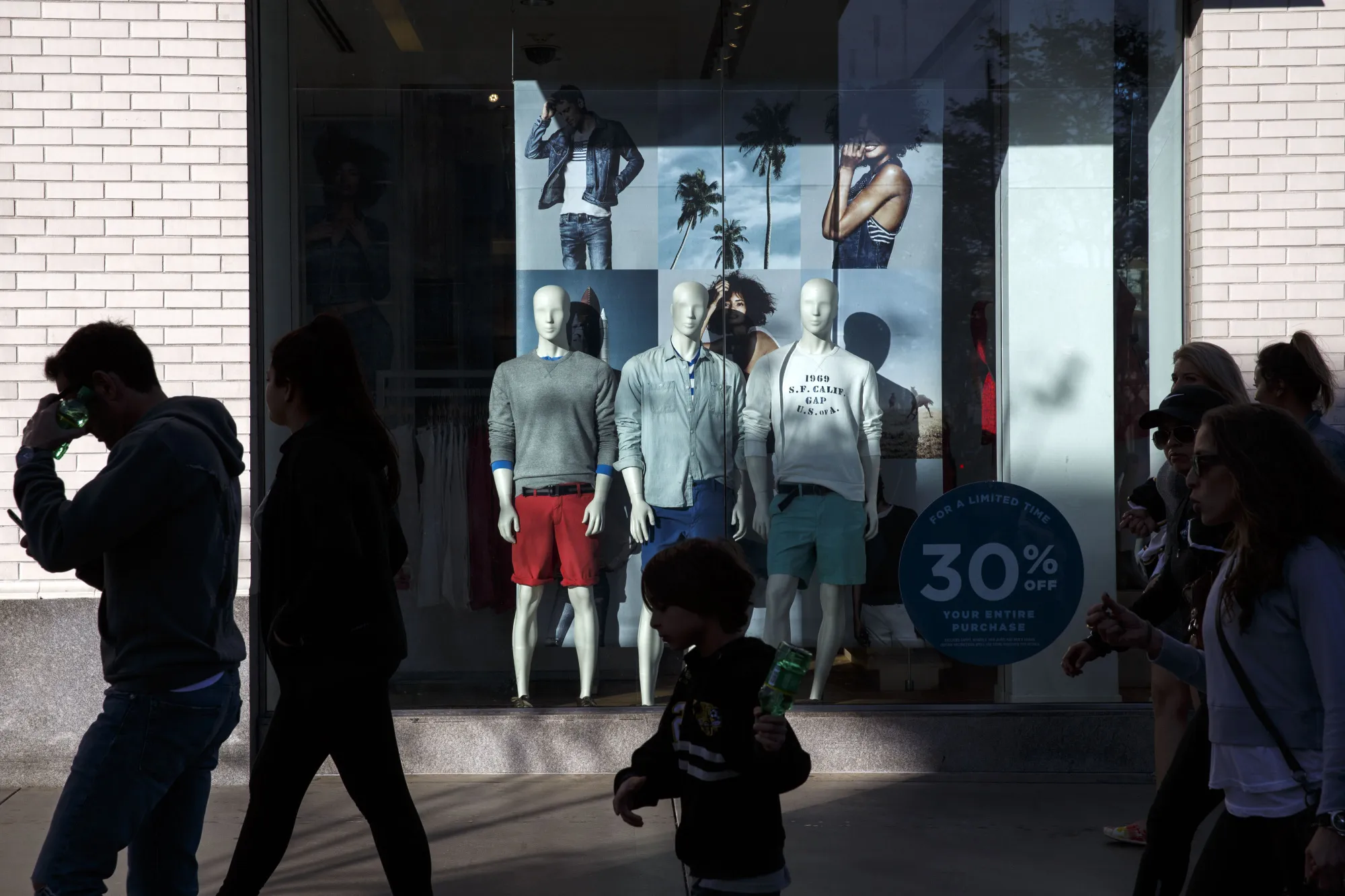 A Gap Inc. store in Santa Monica, California.