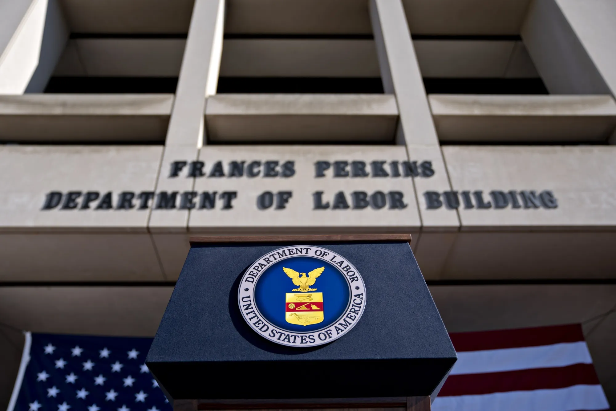 The U.S. Department of Labor&nbsp;in Washington.