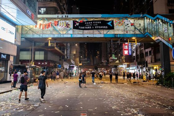 Hong Kong Protests Bring Record Retail Sales Slump in August