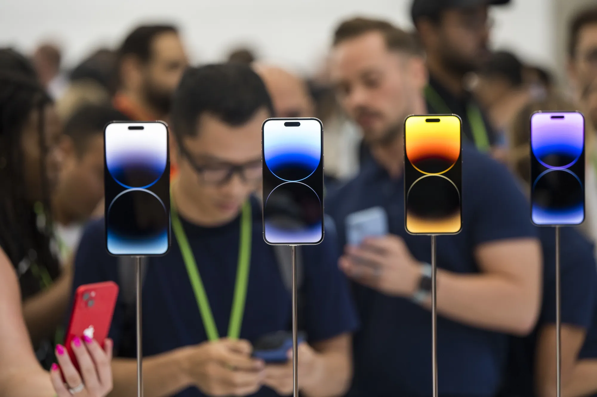 The iPhone 14 Pro.