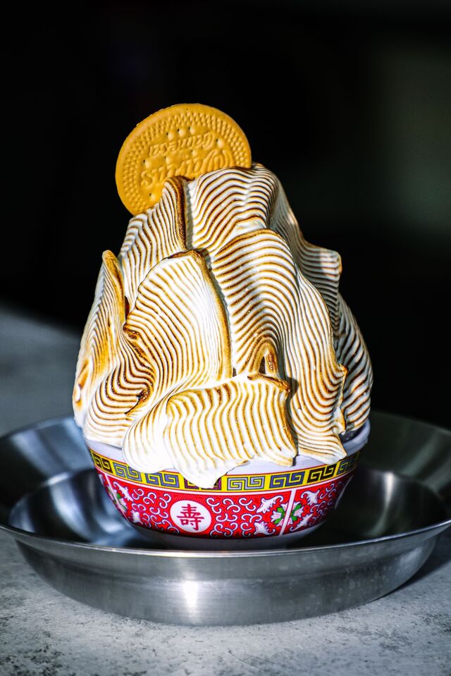 The baked Alaska at Providencia.