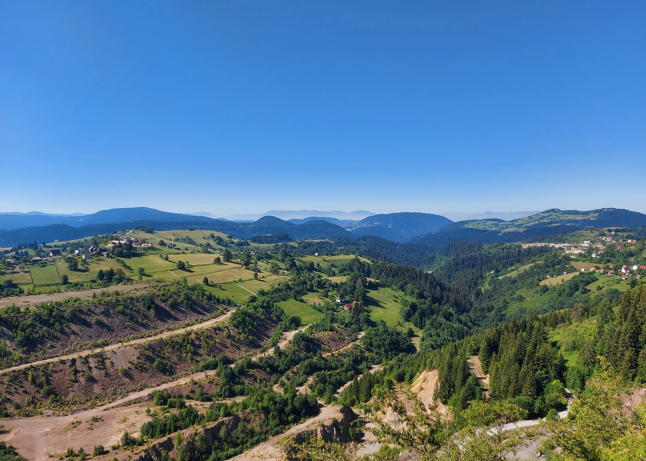 The Veovaca mine in Bosnia and Herzegovina in Sept. 2020.