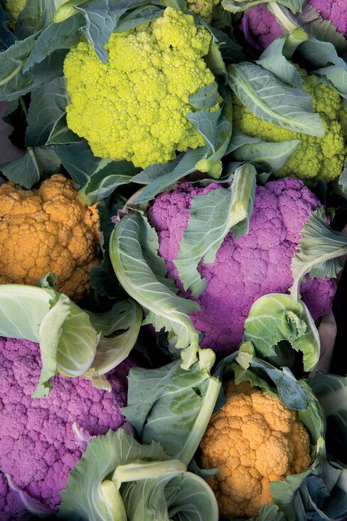 Cauliflower from Passard’s potager.