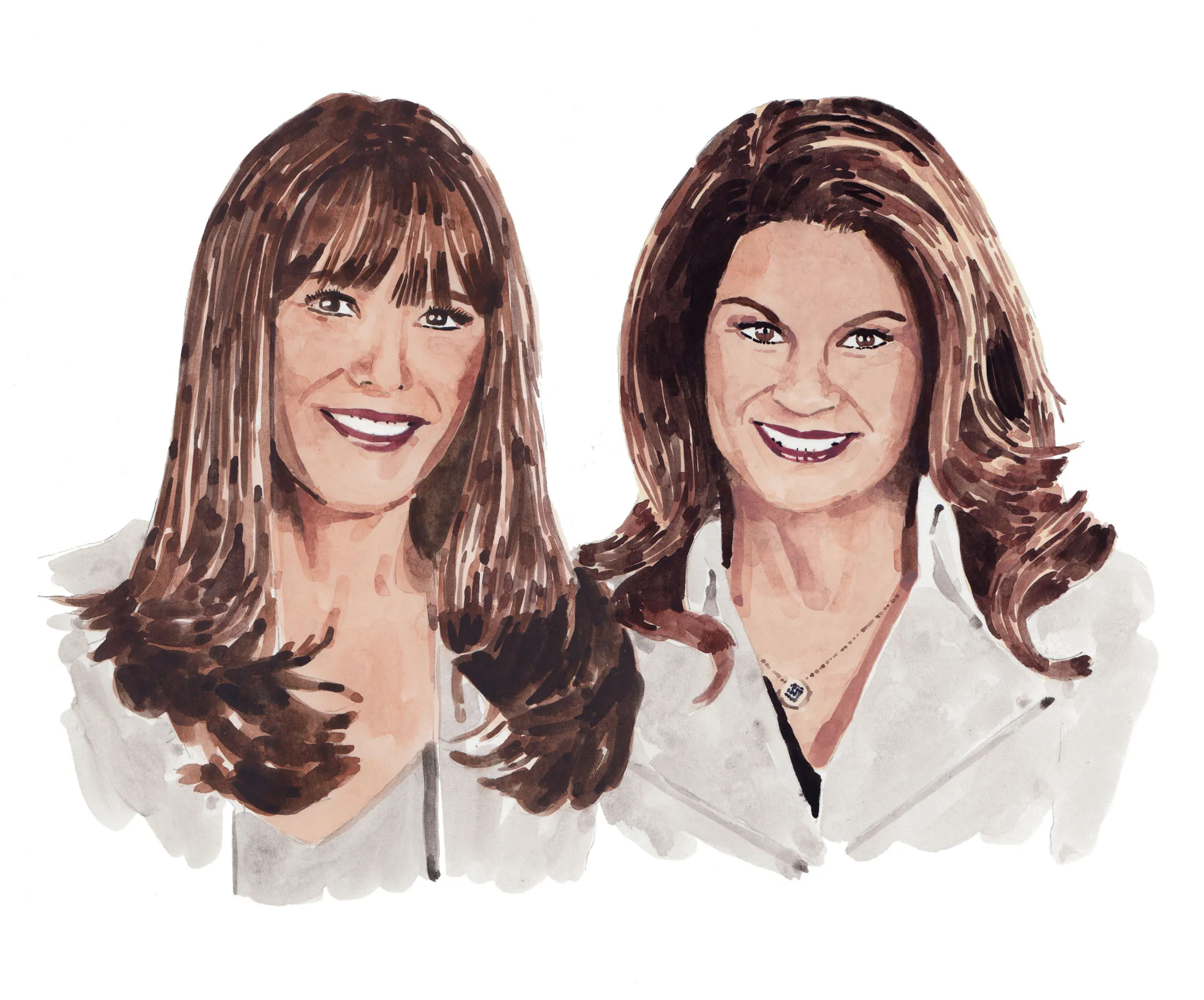 Katie Rodan and Kathy Fields.