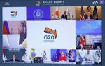 Leaders gather for a virtual G20 summit on Nov. 21