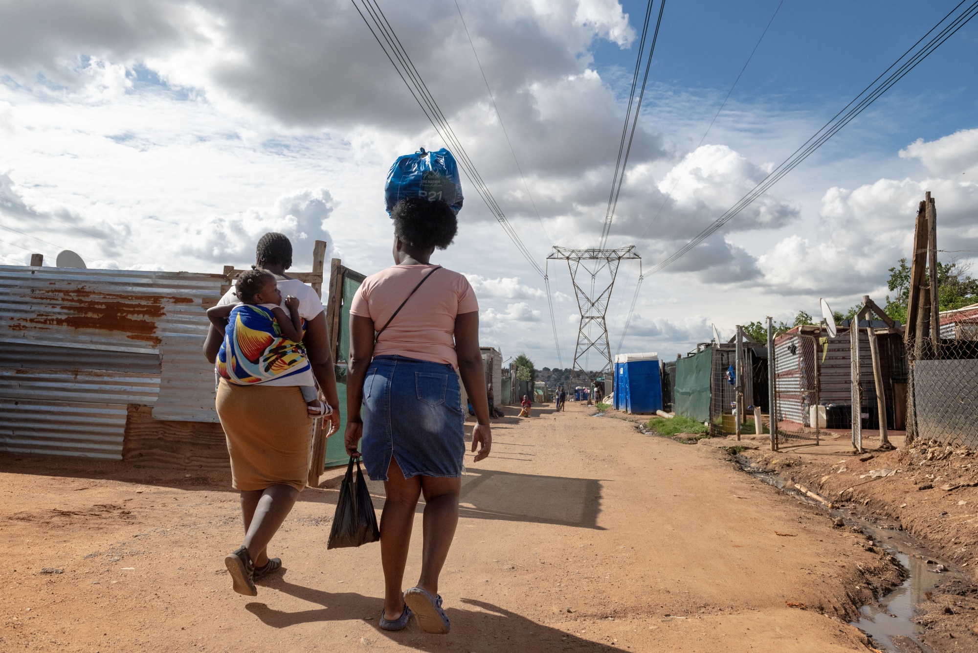 Eskom generates the bulk of South Africa's electricity. Photographer: Leon Sadiki/Bloomberg
