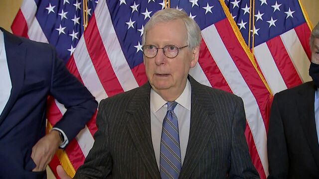 Stimulus Standoff: McConnell Says GOP Will Fight Biden Plan in Every Way