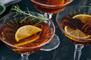 Luxury cocktails dark mood. Dark & Delicious: Cocktails for Brunch Delight