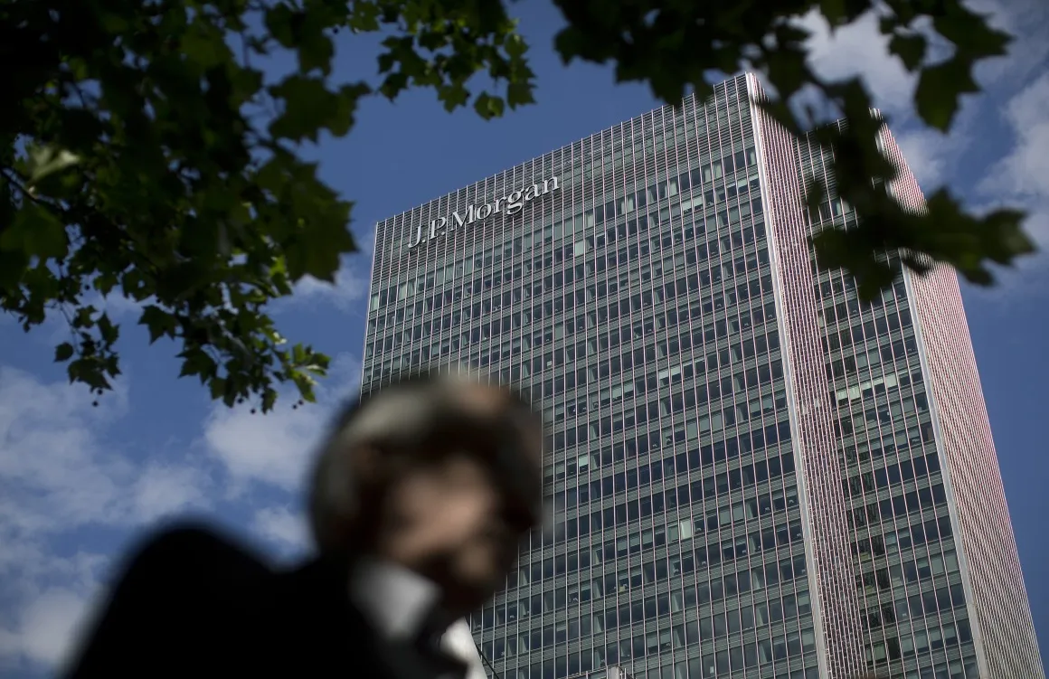 The offices of JPMorgan Chase &amp; Co.&nbsp;in London, U.K.