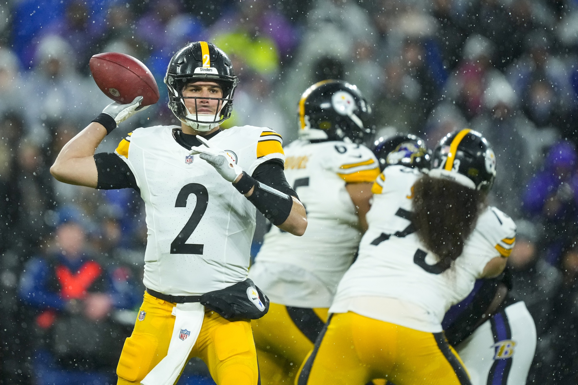 Steelers are sticking with QB Mason Rudolph's 'hot hand' for their playoff  trip to Buffalo - Bloomberg