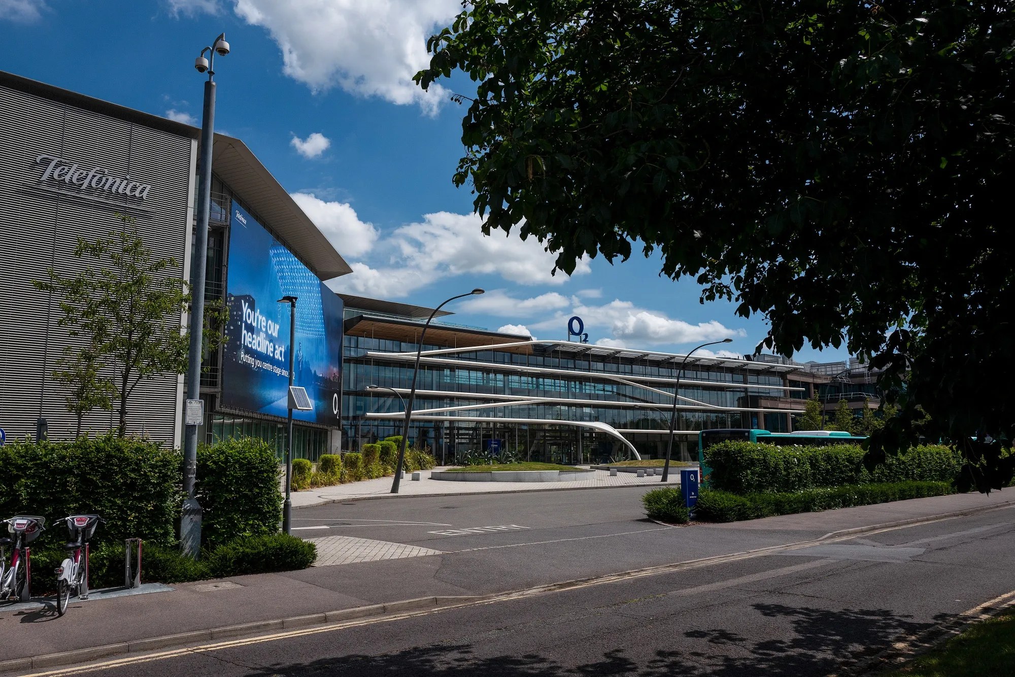 Telefonica and O2 offices&nbsp;in Slough, UK.