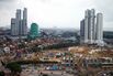 Johor Bahru, capital of the state of Johor in Malaysia.