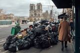 Trash Continues to Pile Up in Paris as Collectors Strike Against Pension Reform 