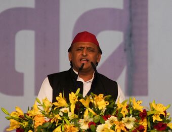 relates to Indian Opposition Leader Akhilesh Yadav Eyes Election Success in Uttar Pradesh