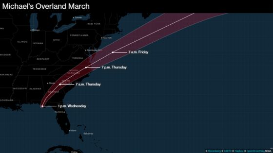 Hurricane Michael Lashes Florida With Wind Speeds Among Highest in History