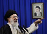 Iran's supreme leader Ayatollah Ali Kham