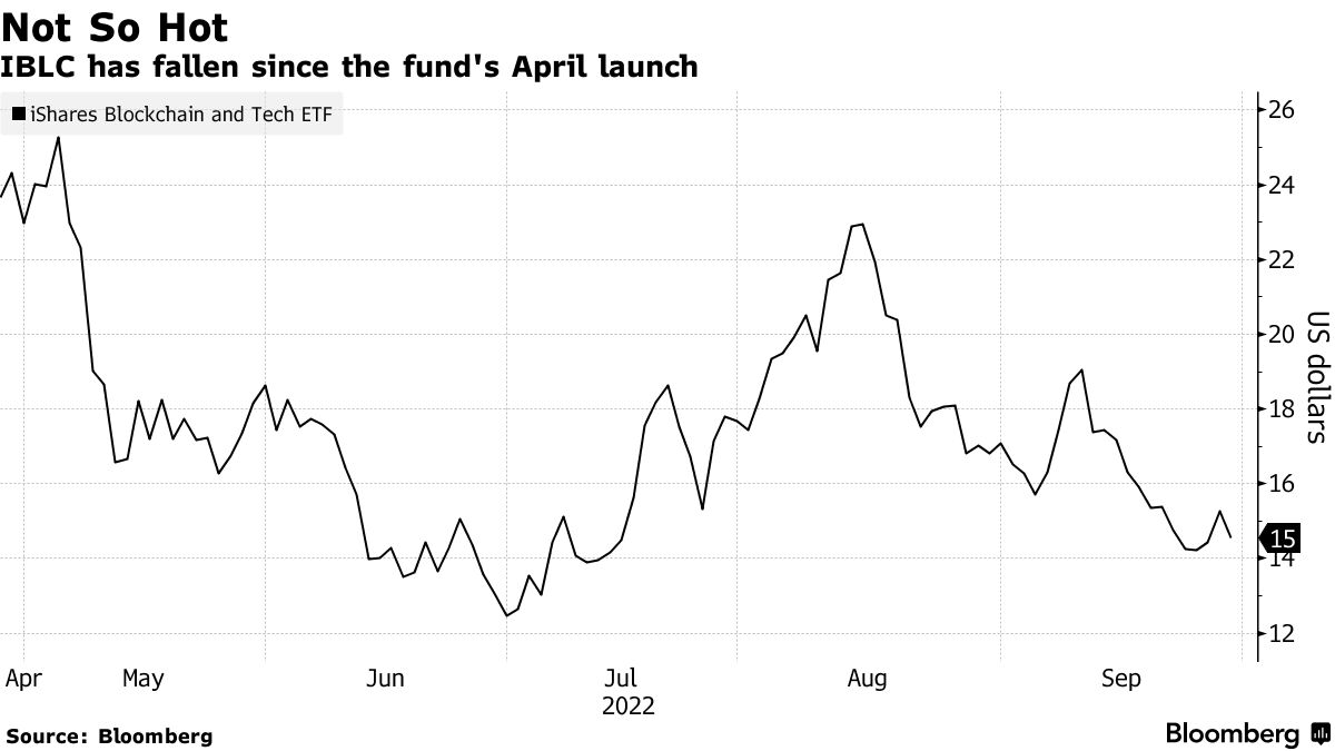 BlackRock Plans Another Crypto ETF After Weak IBLC Debut - Bloomberg