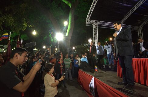 Venezuelan Vice President Nicolas Maduro