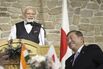 Indian PM Modi visits Tohoku Region with Japan PM ISHIBA