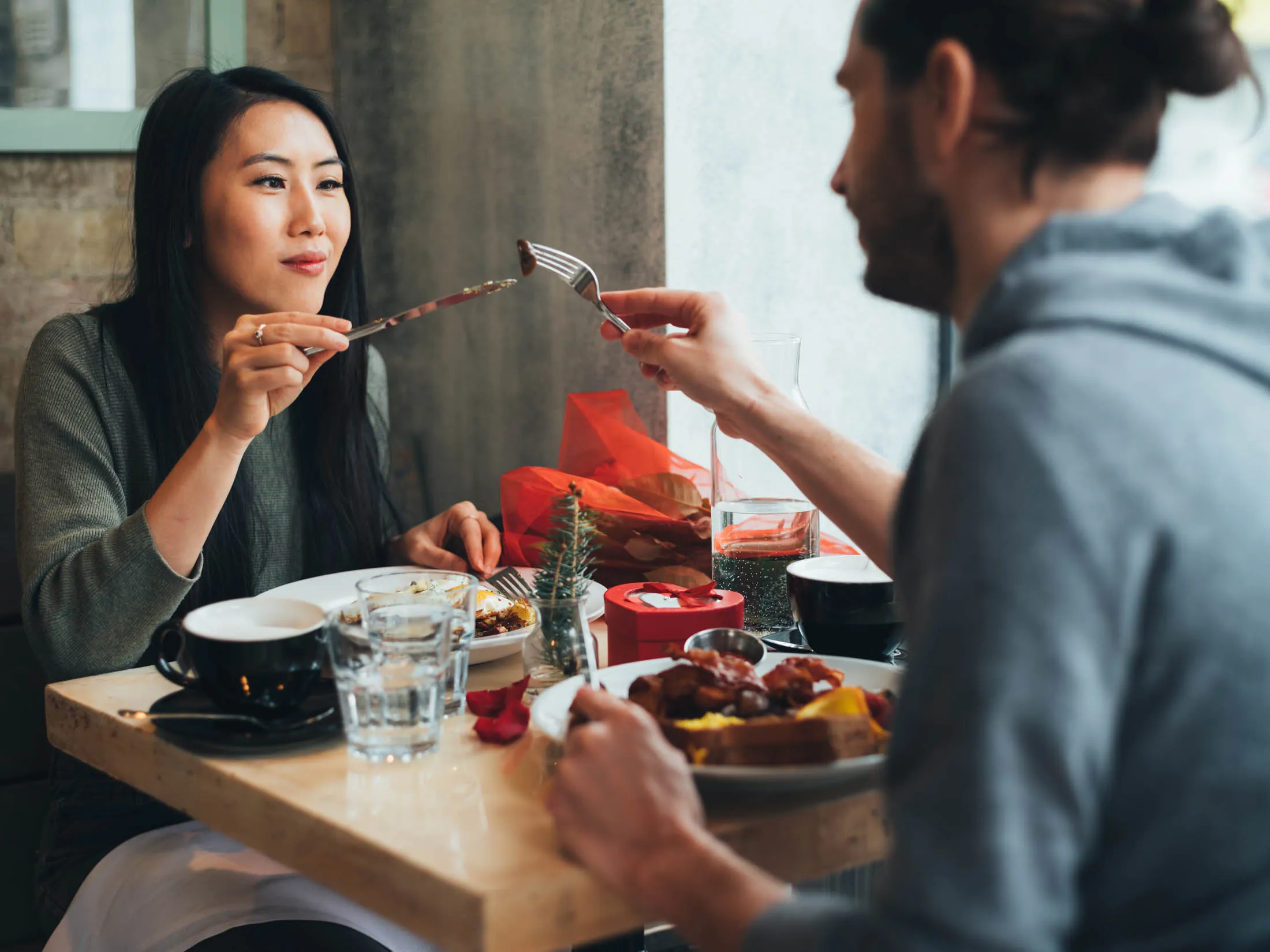 Valentine's Day date at the Bistro