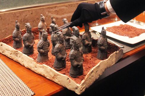 An art installation of tiles for the Four Seasons Tokyo.