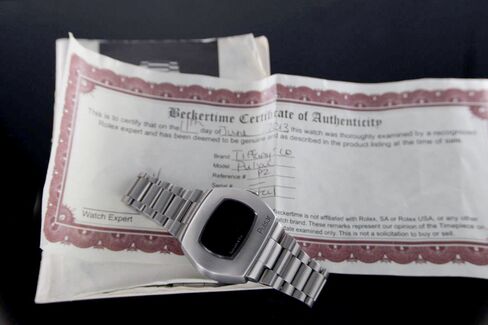 The papers and original box offer proof that the Tiffany & Co. stamp wasn't added later.