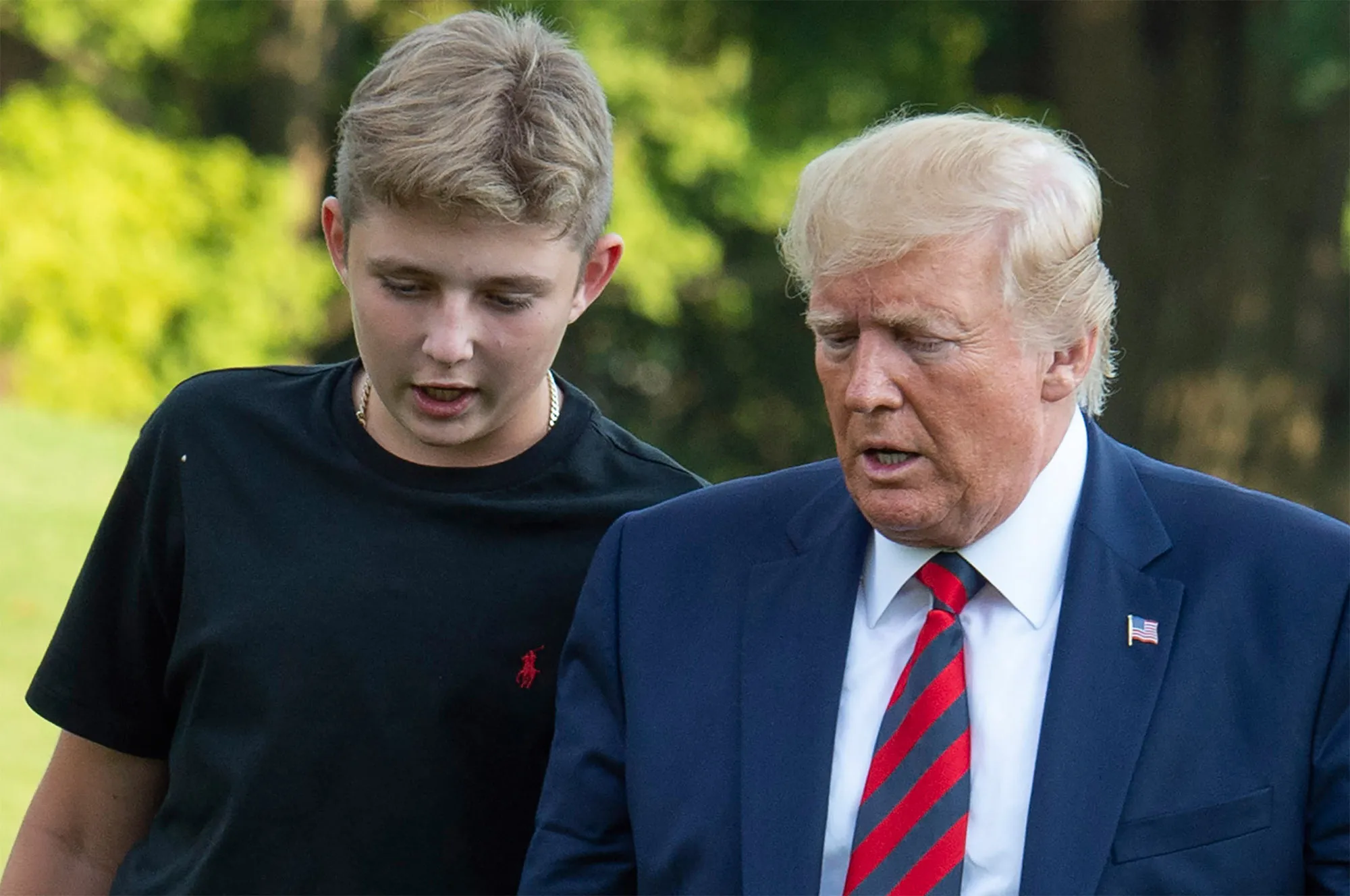 Barron Trump’s Private School to Stay Closed for Now - Bloomberg