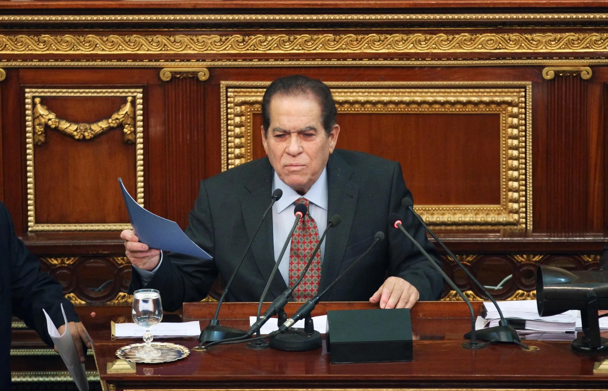 Kamal el-Ganzouri in 2012.